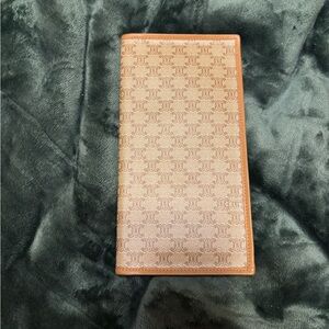 Celine Beige Monogram Wallet